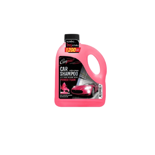 แชมพูล้างรถผสมแวกซ์ WAX ONE รุ่น HIGH GROSS WAX CARPRO ขนาด 1200ML กลิ่น FLORAL (แถมฟรี ฟองน้ำ)